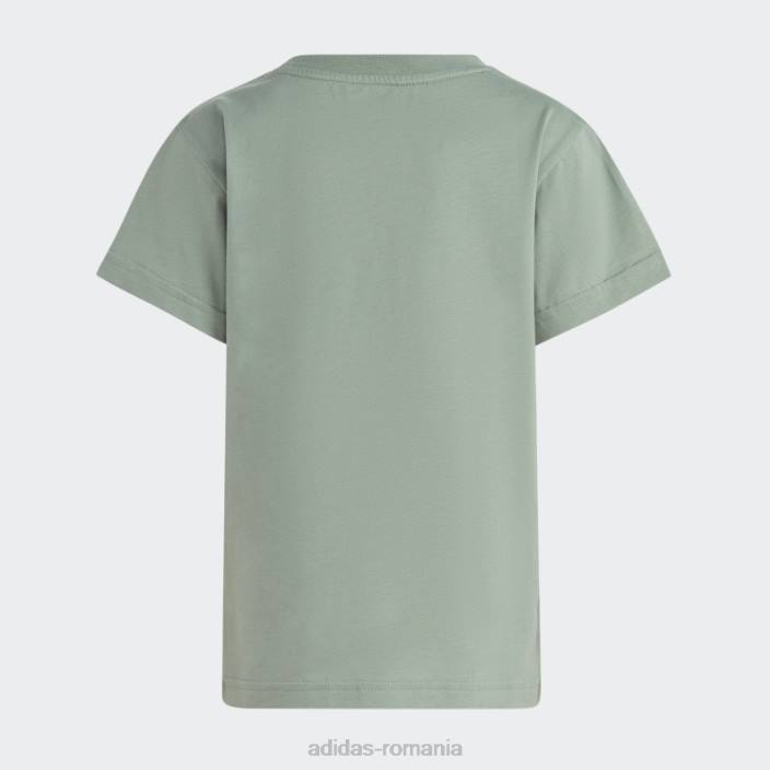 Adidas tricou adicolor verde argintiu copii verde argintiu 2JBN11878