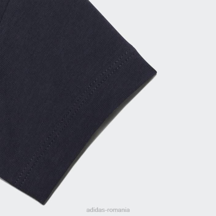 Adidas tricou cu trefoil bleumarin adidas copii bleumarin/alb 2JBN18933