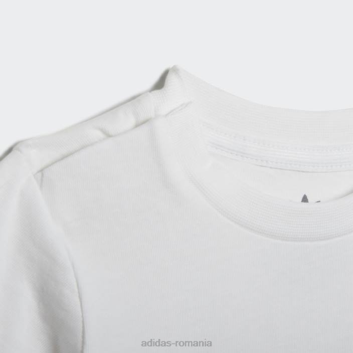 Adidas tricou de plajă cu grafic stoked alb adidas copii alb 2JBN18864
