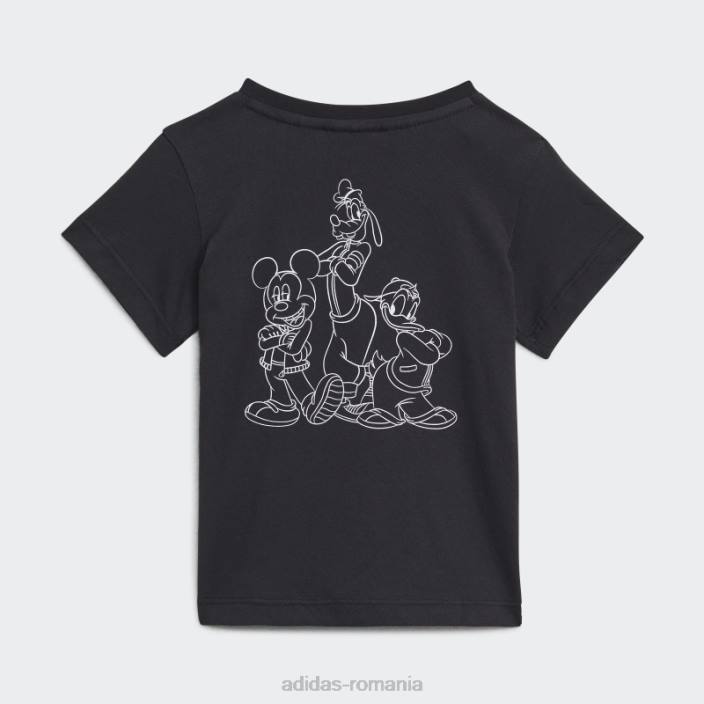 Adidas tricou disney mickey and friends negru adidas copii negru 2JBN19032