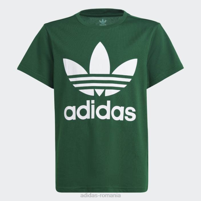 Adidas tricou fashion trefoil verde închis copii verde inchis 2JBN11737