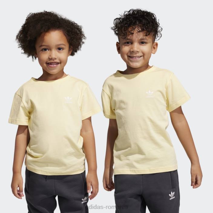 Adidas tricou galben adicolor copii galben 2JBN11879