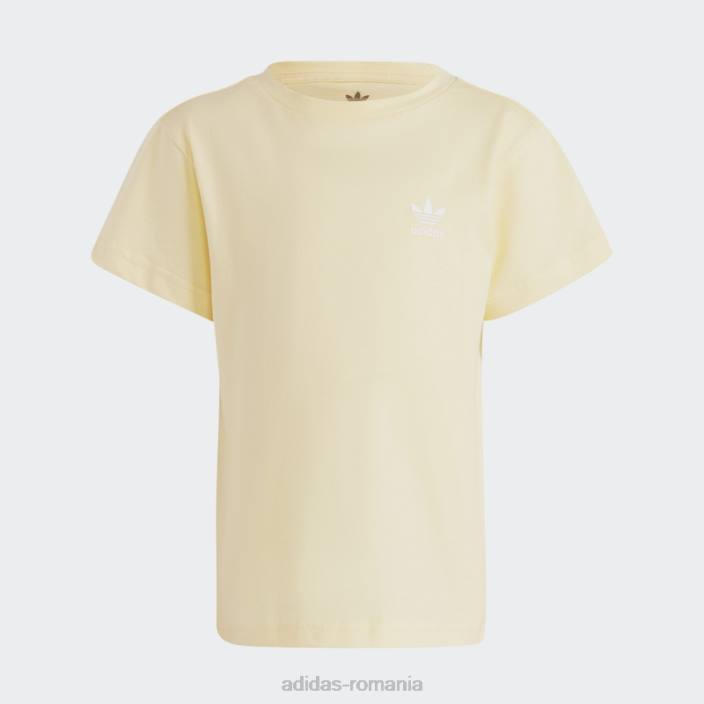 Adidas tricou galben adicolor copii galben 2JBN11879