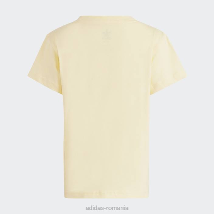 Adidas tricou galben adicolor copii galben 2JBN11879
