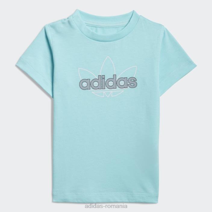 Adidas tricou grafic colecția aqua sprt copii acva 2JBN18910
