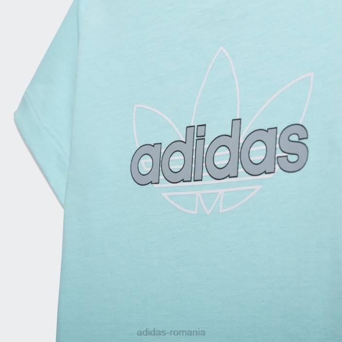 Adidas tricou grafic colecția aqua sprt copii acva 2JBN18910