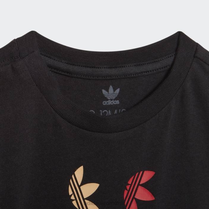 Adidas tricou negru adicolor copii negru 2JBN18851