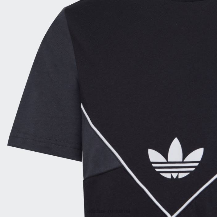 Adidas tricou negru adicolor copii negru/carbon 2JBN3395