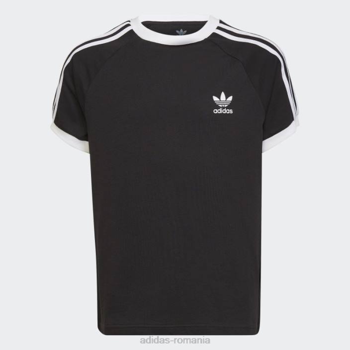 Adidas tricou negru adicolor cu 3 dungi adidas copii negru 2JBN18471