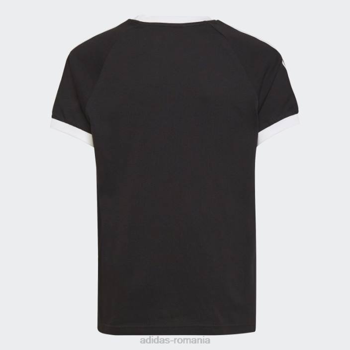 Adidas tricou negru adicolor cu 3 dungi adidas copii negru 2JBN18471