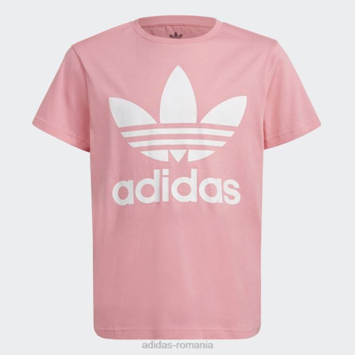 Adidas tricou trefoil roz adidas copii roz 2JBN18876