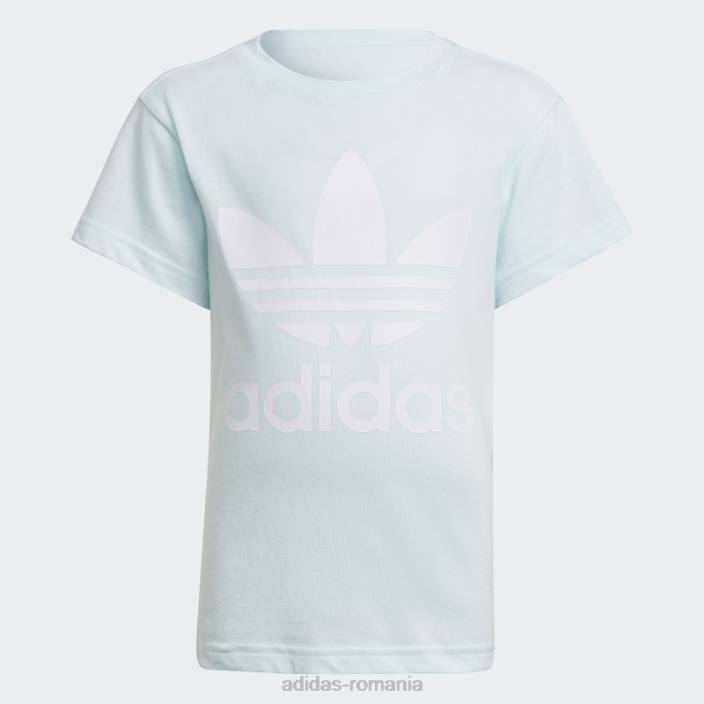 Adidas tricou trifoil adicolor albastru adidas copii albastru alb 2JBN18945