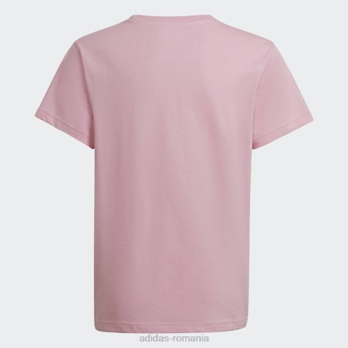Adidas tricou trifoil adidas roz adevărat copii roz/alb adevărat 2JBN18900