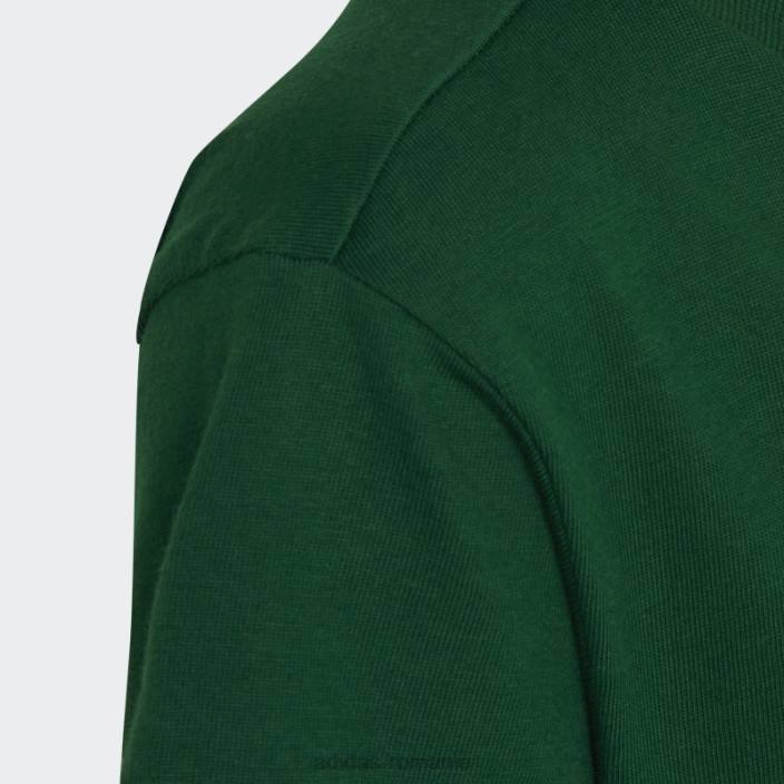 Adidas tricou verde închis adicolor trefoil adidas copii verde inchis 2JBN11937