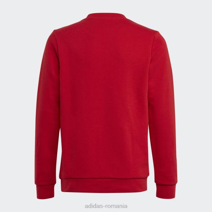 Adidas trifoil crew hanorac stacojiu adidas copii stacojiu 2JBN11712