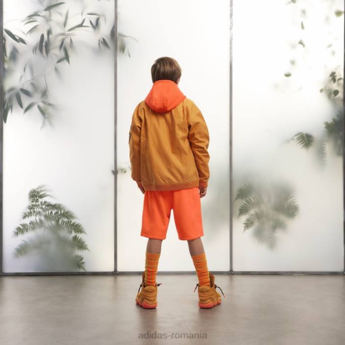 Adidas geacă de pânză focus portocaliu copii focus portocaliu 2JBN18656