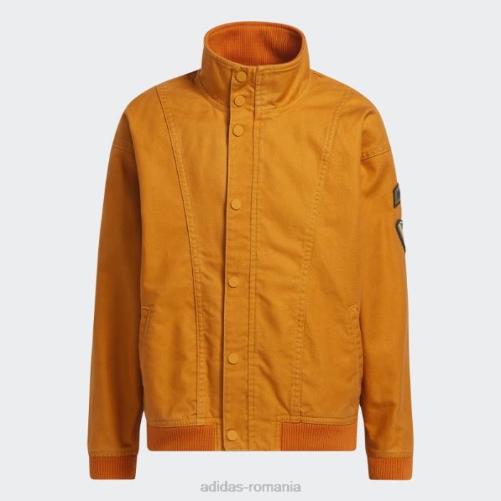 Adidas geacă de pânză focus portocaliu copii focus portocaliu 2JBN18656