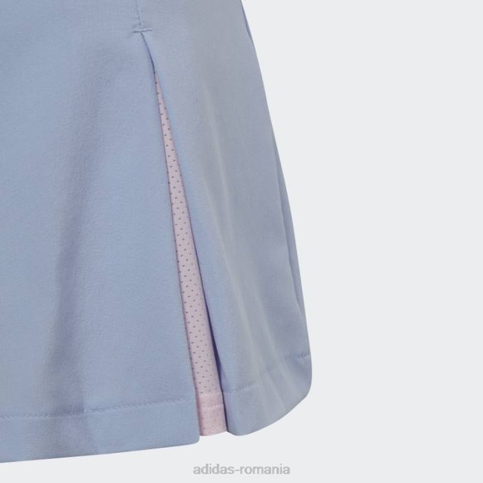 Adidas club tenis fusta plisata albastru zori copii zori albastre 2JBN19171