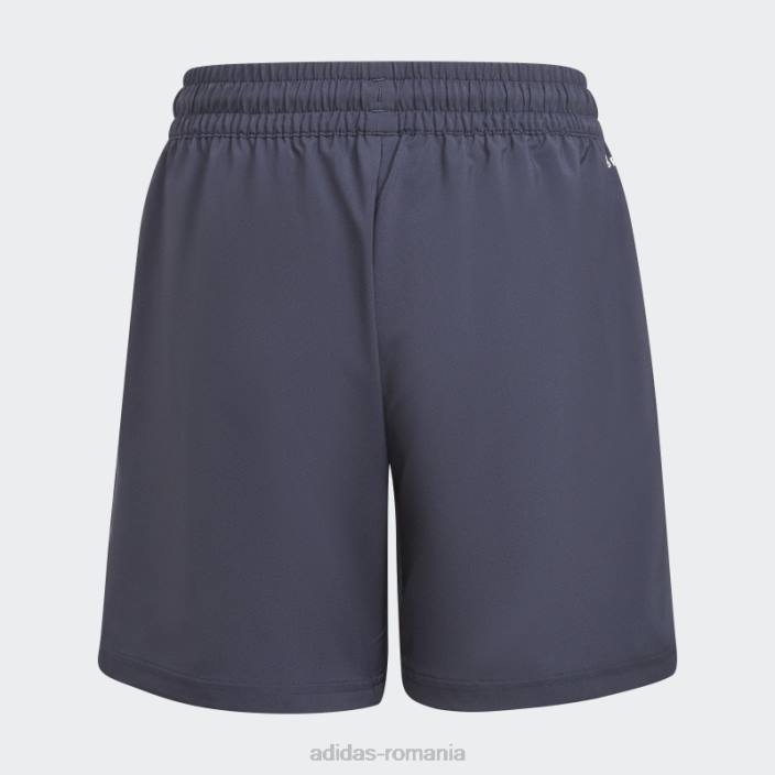 Adidas pantaloni scurți adidas ink club tenis 3 dungi copii cerneală/alb 2JBN19077