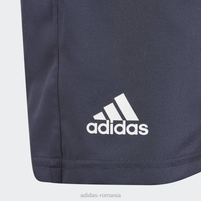 Adidas pantaloni scurți adidas ink club tenis 3 dungi copii cerneală/alb 2JBN19077