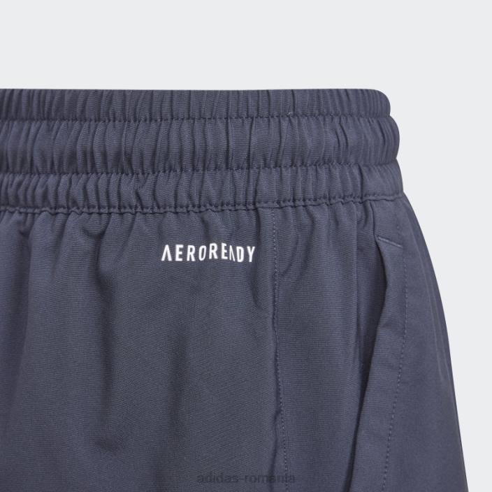Adidas pantaloni scurți adidas ink club tenis 3 dungi copii cerneală/alb 2JBN19077
