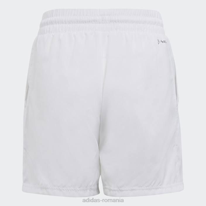 Adidas pantaloni scurți club tenis 3 dungi alb adidas copii alb 2JBN3378