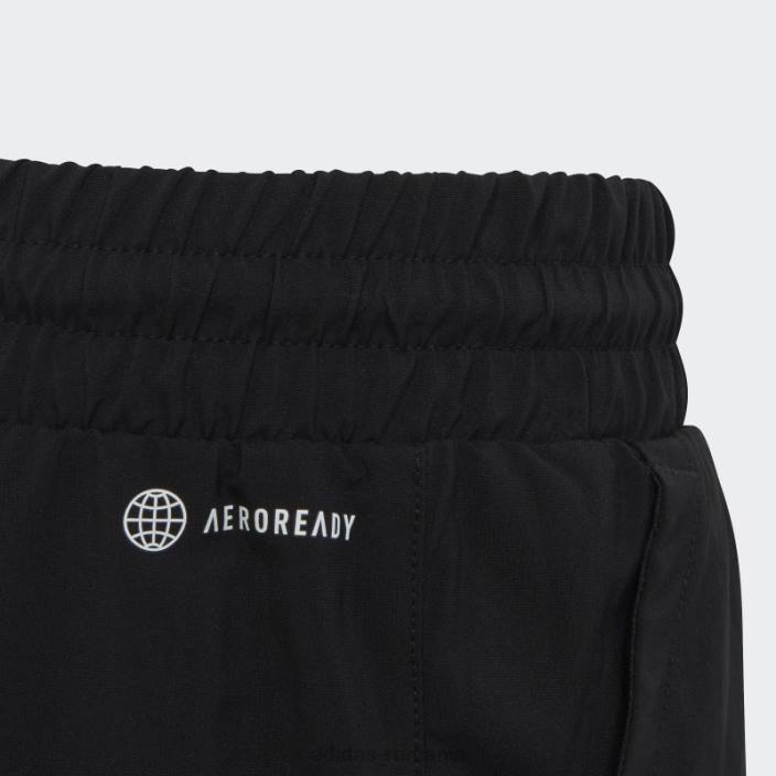 Adidas pantaloni scurți negri club tenis 3 dungi copii negru 2JBN11854