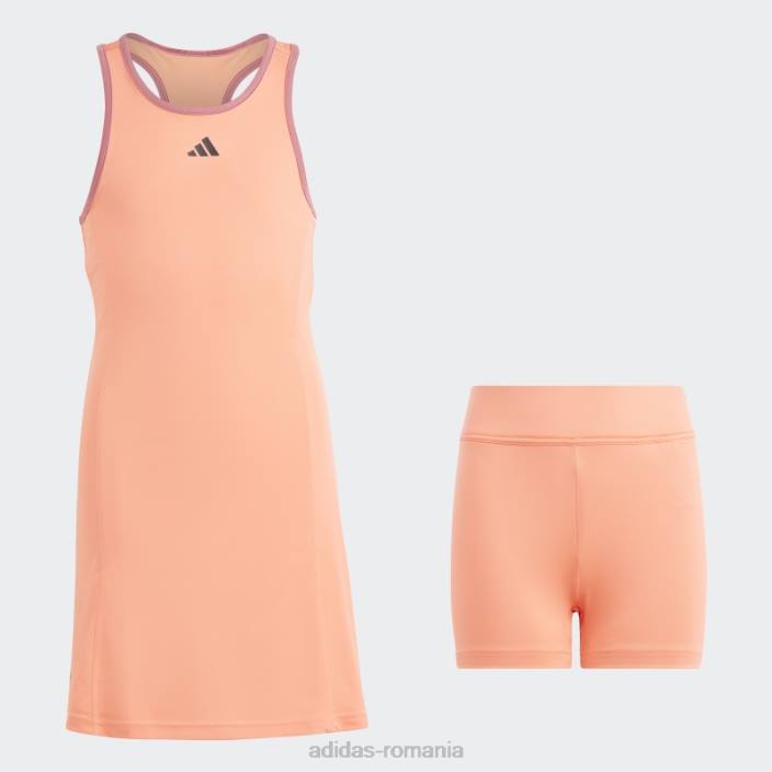 Adidas rochie club tenis coral copii coral 2JBN19136