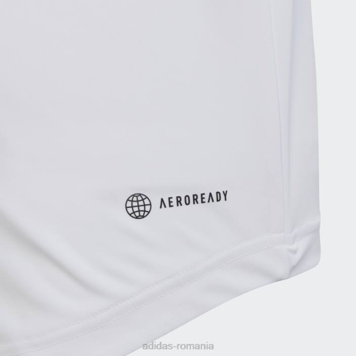 Adidas tricou de tenis club fierbinte cu 3 dungi alb copii alb 2JBN11881