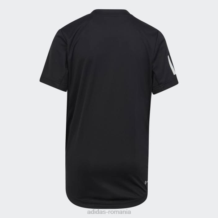Adidas tricou negru club tenis 3 dungi copii negru 2JBN18773