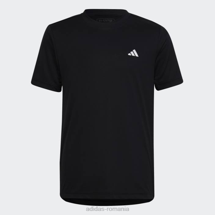 Adidas tricou negru de tenis club copii negru 2JBN18766