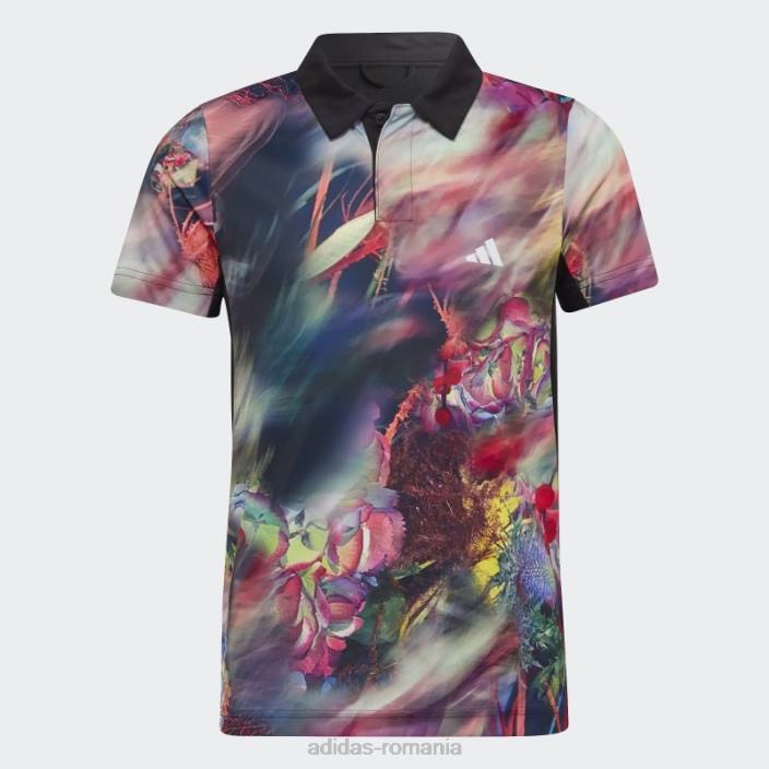 Adidas tricou polo tenis melbourne multicolor adidas copii multicolor/negru 2JBN18780