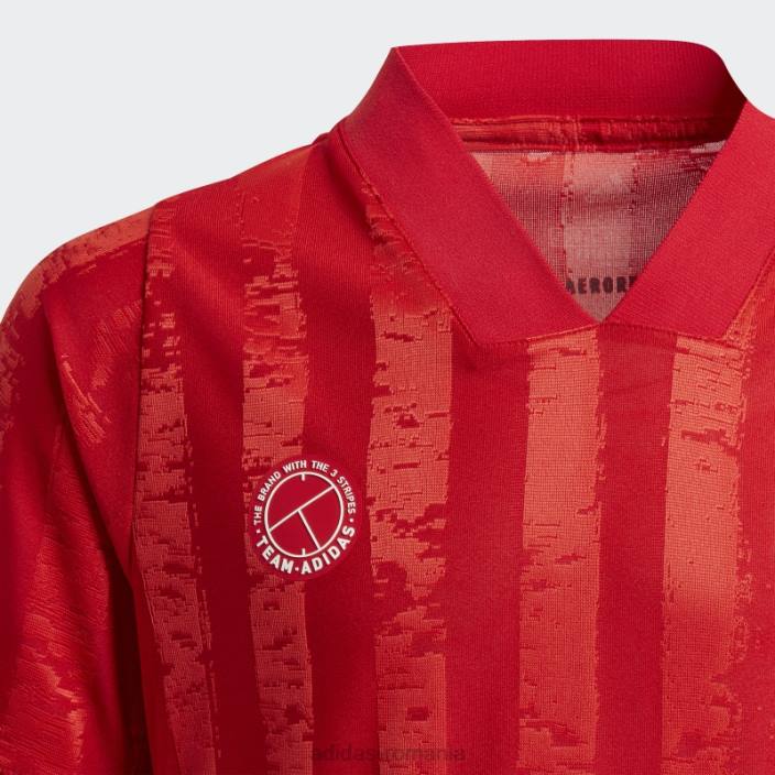 Adidas tricou tenis freelift pentru băieți stacojiu copii stacojiu/roz 2JBN18944
