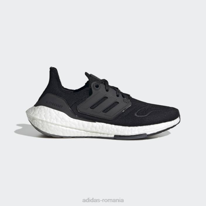 Adidas alb ultraboost 22 pantofi moda copii alb negru 2JBN11202
