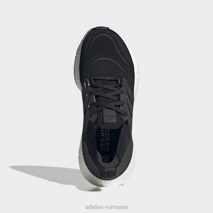 Adidas alb ultraboost 22 pantofi moda copii alb negru 2JBN11202