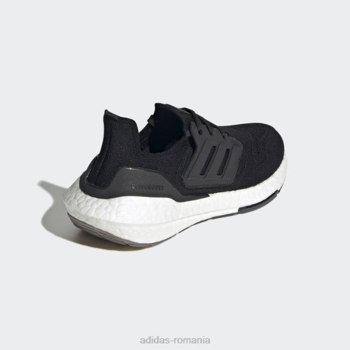 Adidas alb ultraboost 22 pantofi moda copii alb negru 2JBN11202