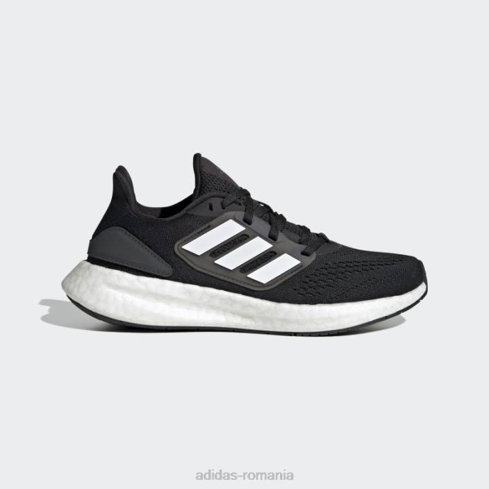 Adidas pantofi carbon pureboost 22 copii negru/alb/carbon 2JBN3540