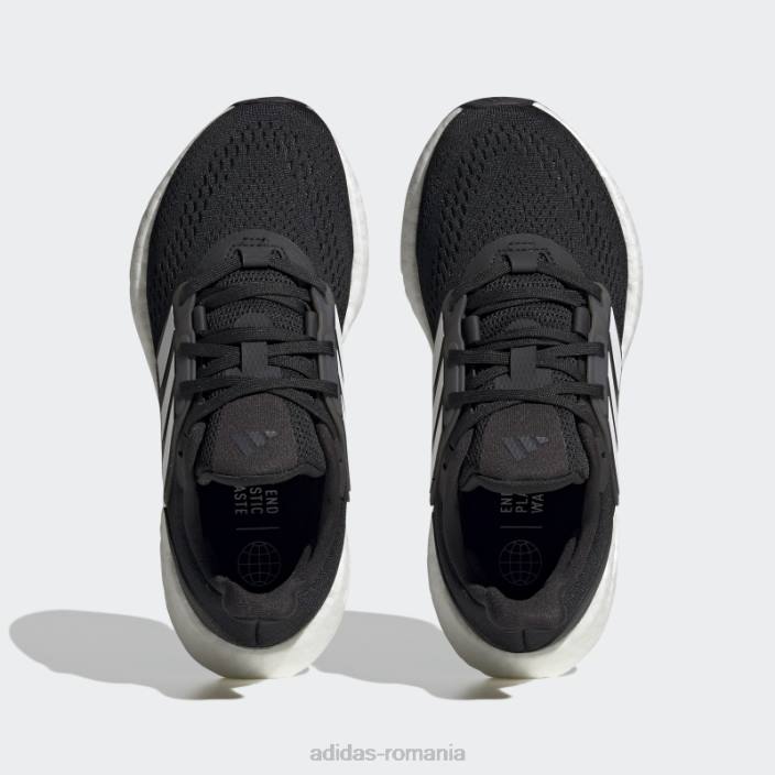 Adidas pantofi carbon pureboost 22 copii negru/alb/carbon 2JBN3540