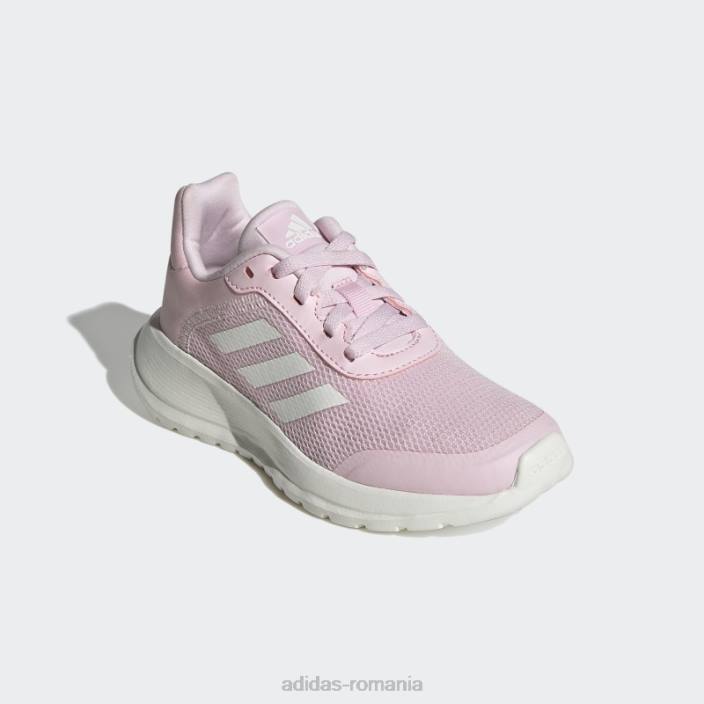 Adidas pantofi de alergare tensaur roz copii roz/alb 2JBN11366