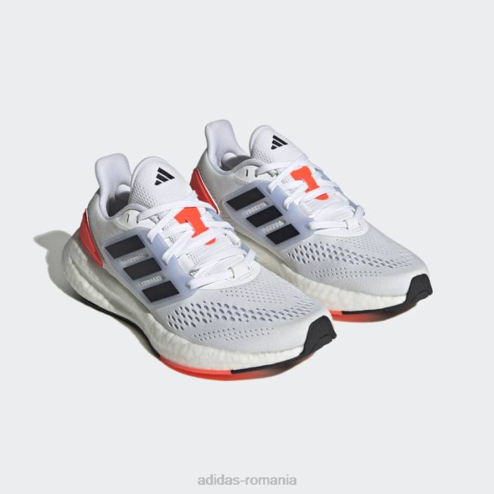Adidas pantofi eleganti blue Dawn pureboost 22 copii zori alb/negru/albastru 2JBN3557