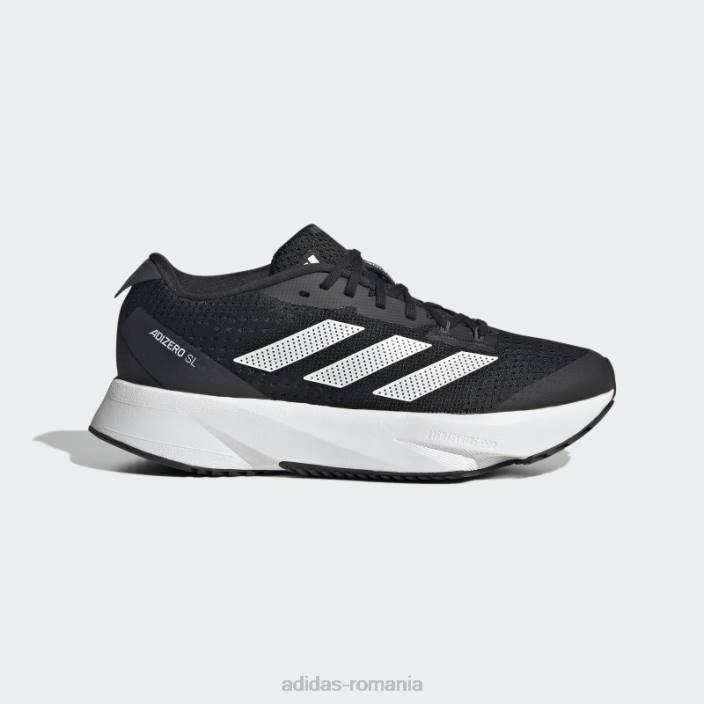 Adidas pantofi negri adizero sl copii negru/alb/carbon 2JBN3544