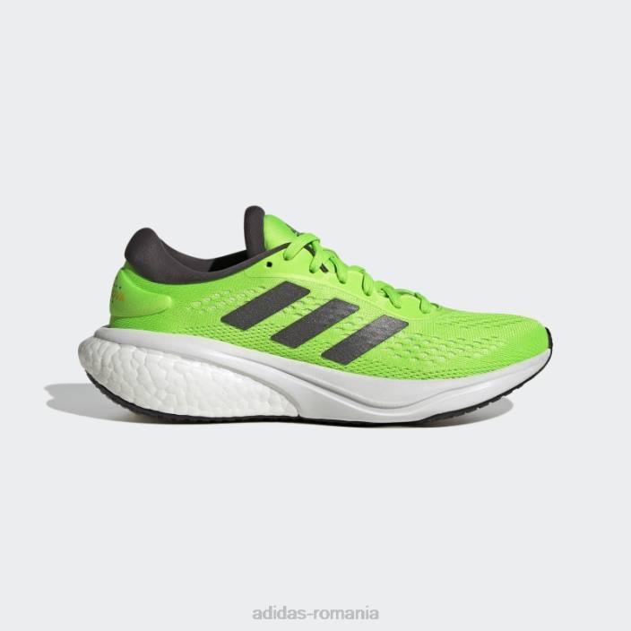 Adidas pantofi supernova 2.0 verzi copii verde/metalic/gri 2JBN18133