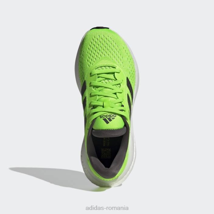 Adidas pantofi supernova 2.0 verzi copii verde/metalic/gri 2JBN18133