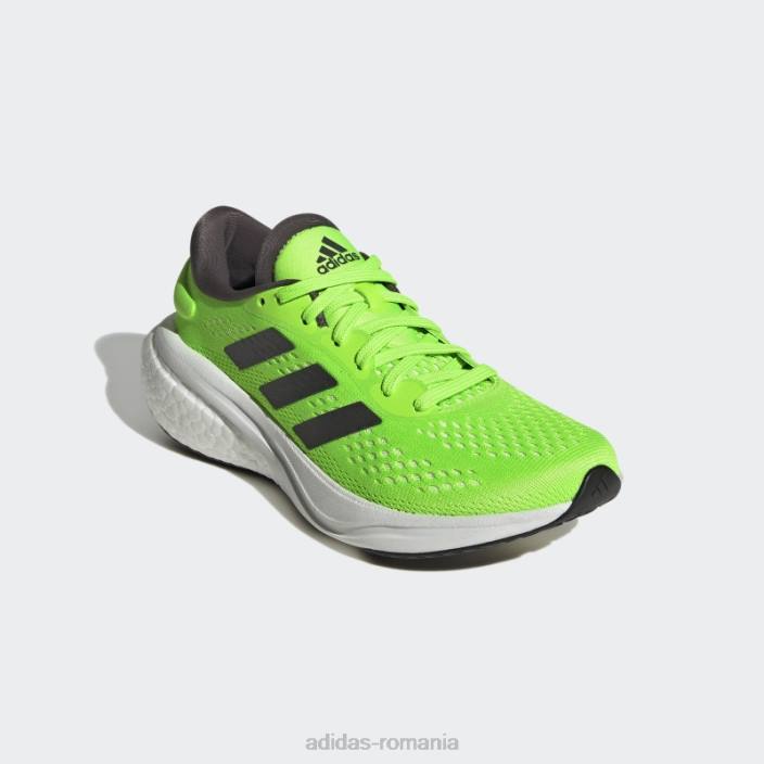 Adidas pantofi supernova 2.0 verzi copii verde/metalic/gri 2JBN18133