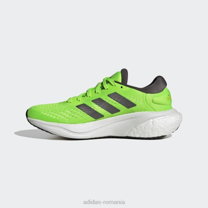 Adidas pantofi supernova 2.0 verzi copii verde/metalic/gri 2JBN18133