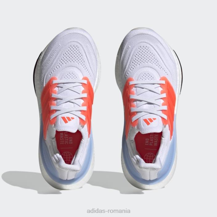Adidas pantofi ultraboost roșu deschis copii alb roșu 2JBN3822