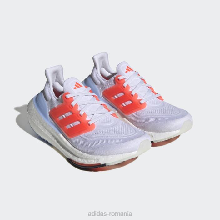 Adidas pantofi ultraboost roșu deschis copii alb roșu 2JBN3822