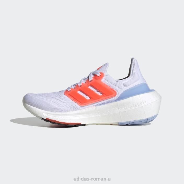 Adidas pantofi ultraboost roșu deschis copii alb roșu 2JBN3822