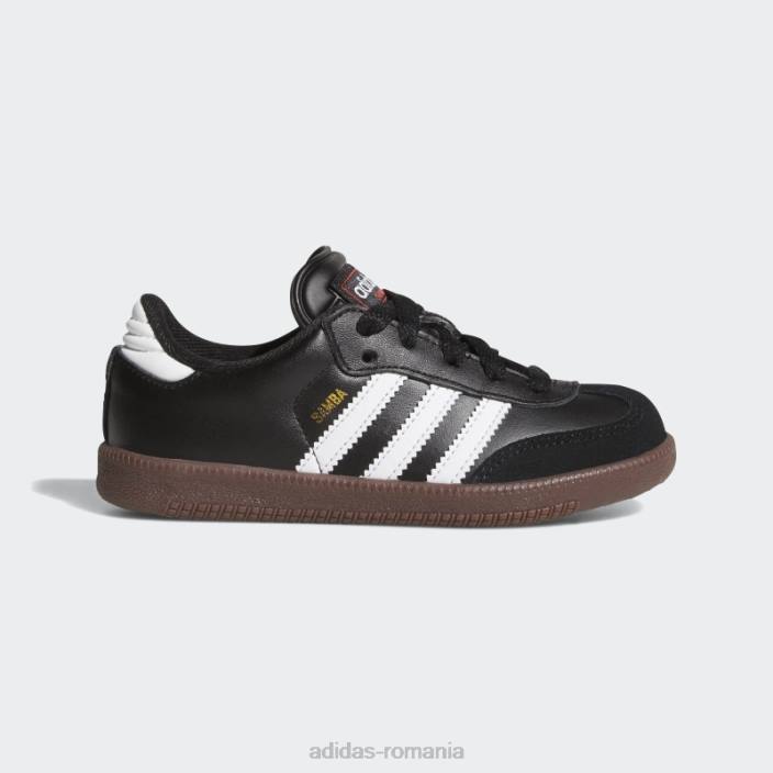 Adidas cizme clasice samba negru adidas copii alb negru 2JBN17604