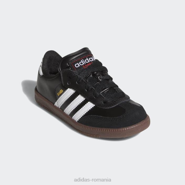 Adidas cizme clasice samba negru adidas copii alb negru 2JBN17604